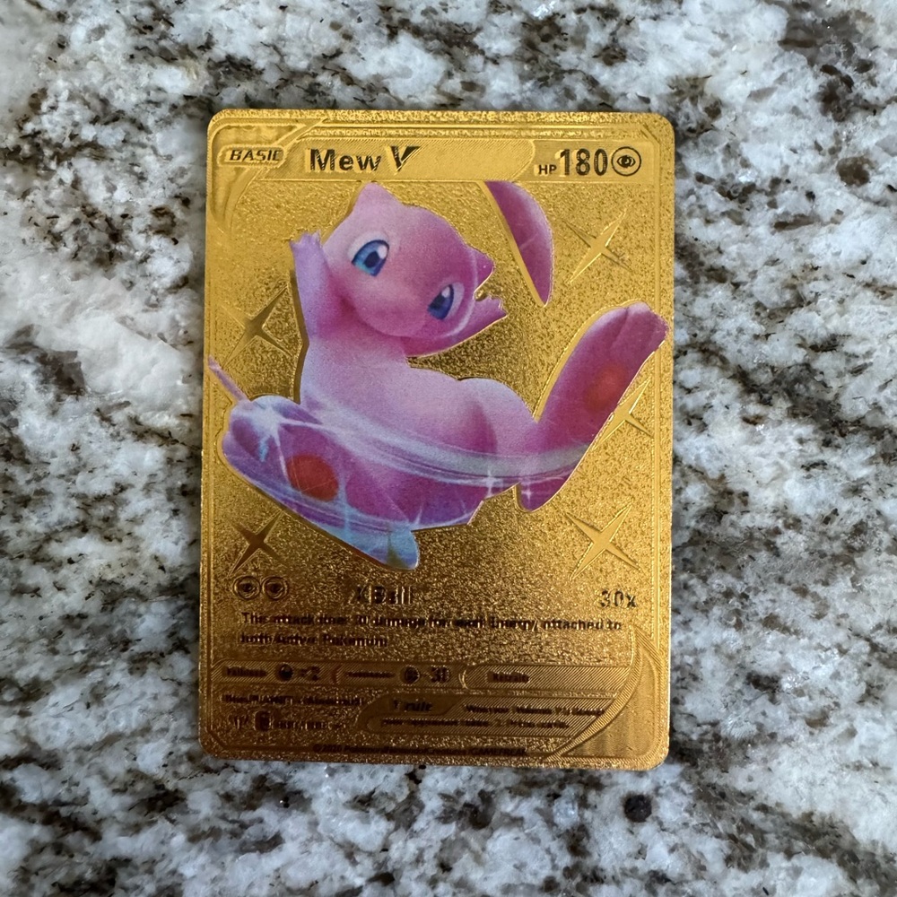 Mew V Pokémon Card